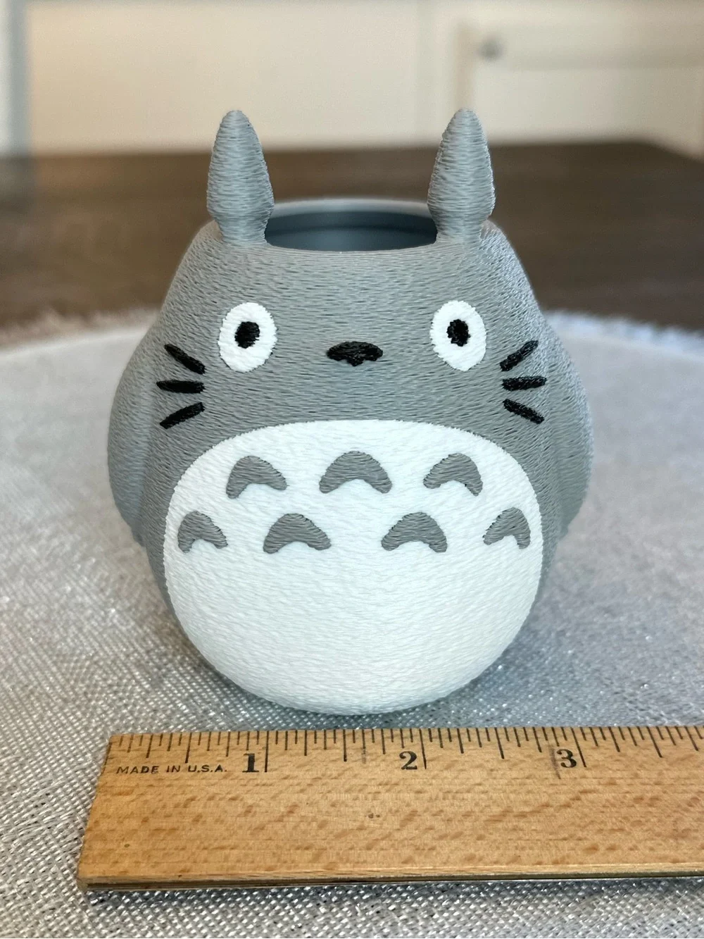 Totoro Desk Organizer Set - Pen / Pencil Cup & Paperclip holder